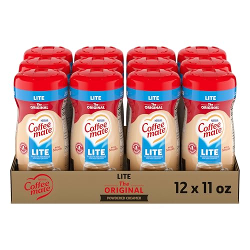 Coffee Mate Nestle Coffee mate Coffee Creamer, Original Lite, Non Dairy Powder Creamer, 11 oz (Pack of 12) - Image 1