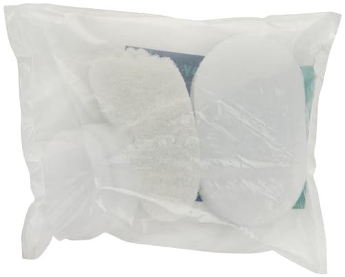 HartFelt Skin Care Bundle Includes 2 each Facial, 2 Body, & Foot Sponges for Exfoliating and Removing Dead Skin | Reusable Chemical-Free Sponges for Deep Cleansing | Made in USA - 6 Count - Image 1