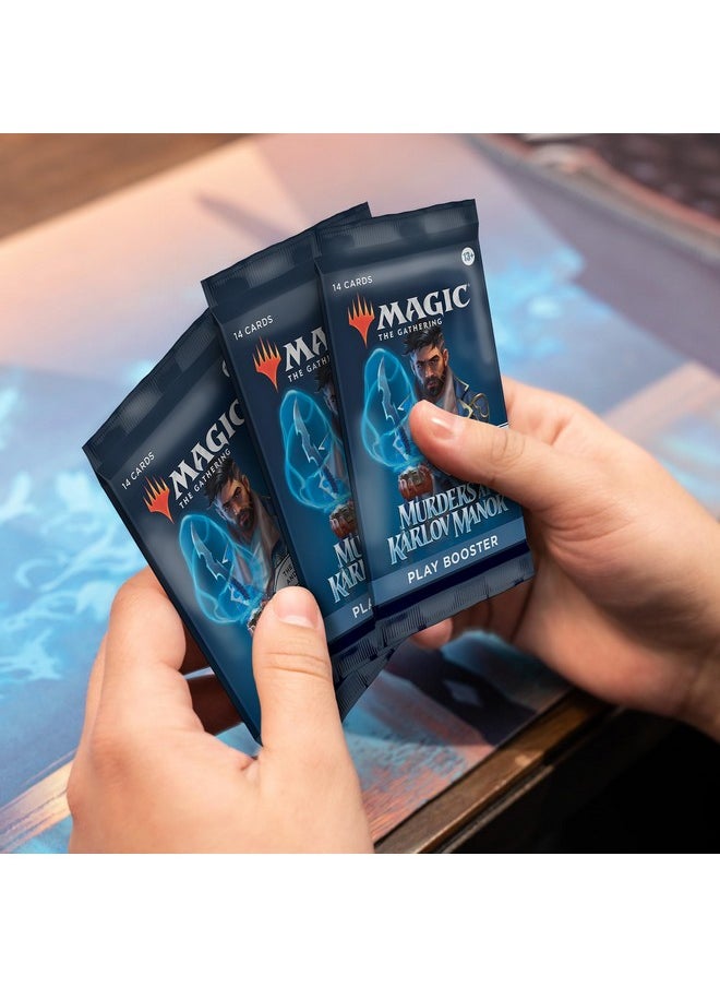 Magic the Gathering Magic: The Gathering Murders at Karlov Manor Bundle - 9 Play Boosters, 30 Land Cards + Exclusive Accessories  - Image 3