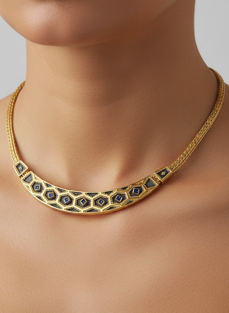 بي تي سي إيلا - قلاده فضة مطليه بالذهب (SIL0531) - Image 1