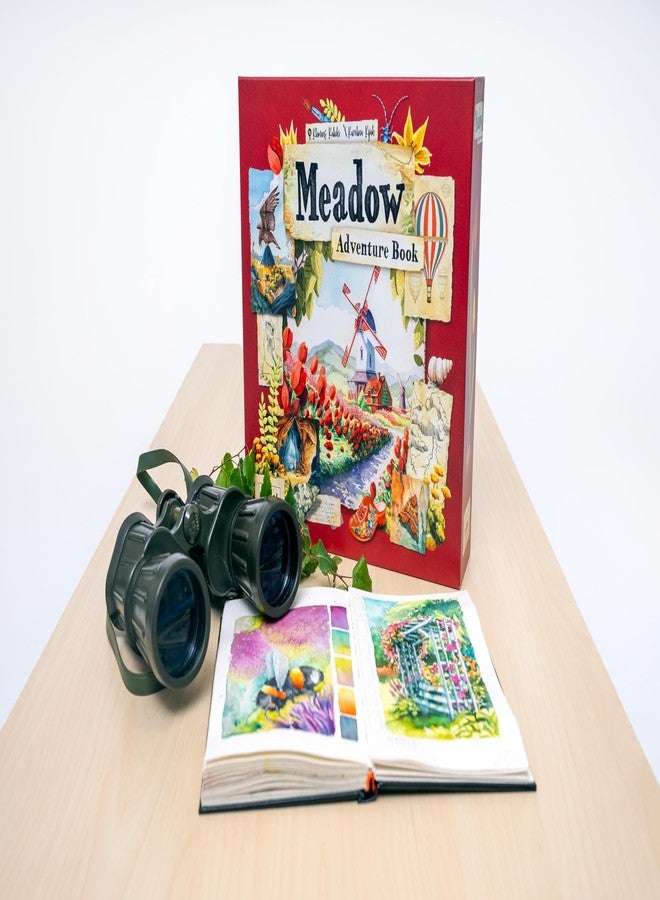 Rebel Meadow Adventure Book - Innovative Board Game Expansion with Watercolor Illustrations - Explore Nature Through Unique Scenarios! Ages 10+, 1-4 Players, 60-90 Minute Playtime, Made by Rebel Studio - Image 3