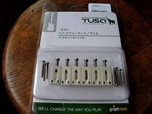 GRAPH TECH GUITAR LABS Graph Tech Tusq Elec Saddle Vintage Strat Set PQ-8000-F0 - Image 1