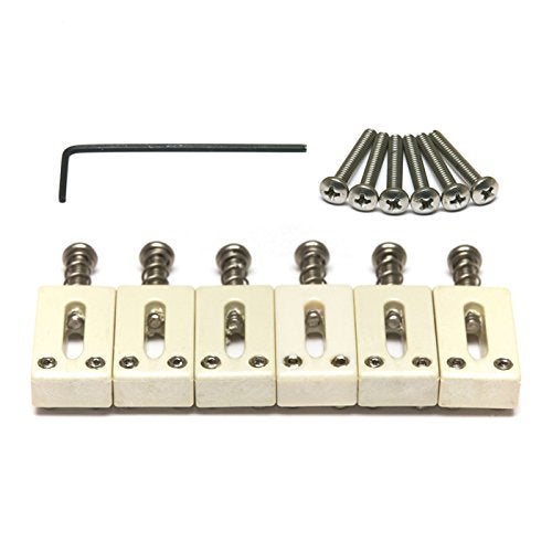 GRAPH TECH GUITAR LABS Graph Tech Tusq Elec Saddle Vintage Strat Set PQ-8000-F0 - Image 4
