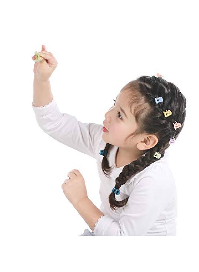 Funtopia Mini Hair Claw Clips For Girls And Women 72 Pcs Small Hair Clips Pins Clamps Non Slip Tiny Plastic Jaw Clips (Assorted Colors) - Image 5