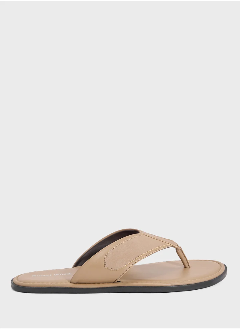 Robert Wood Casual Flip Flops
