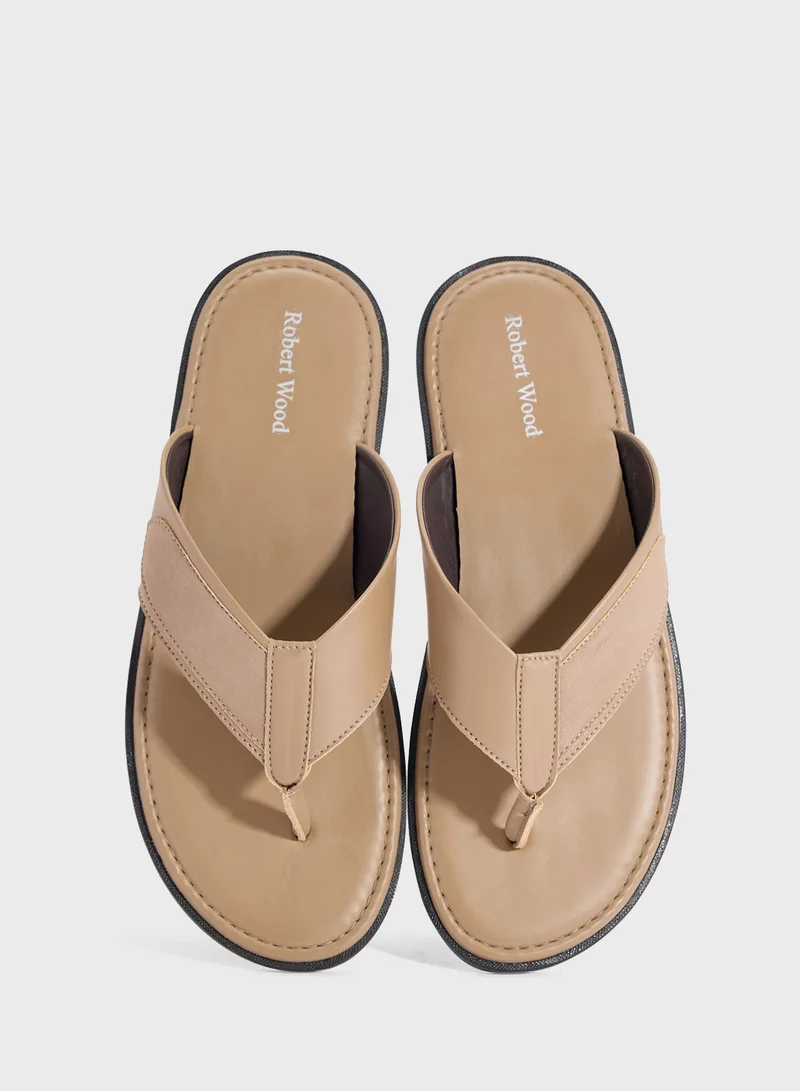 Robert Wood Casual Flip Flops