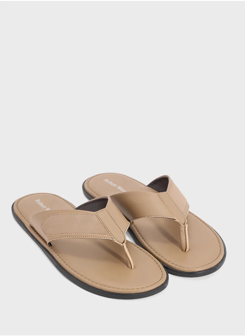 Robert Wood Casual Flip Flops
