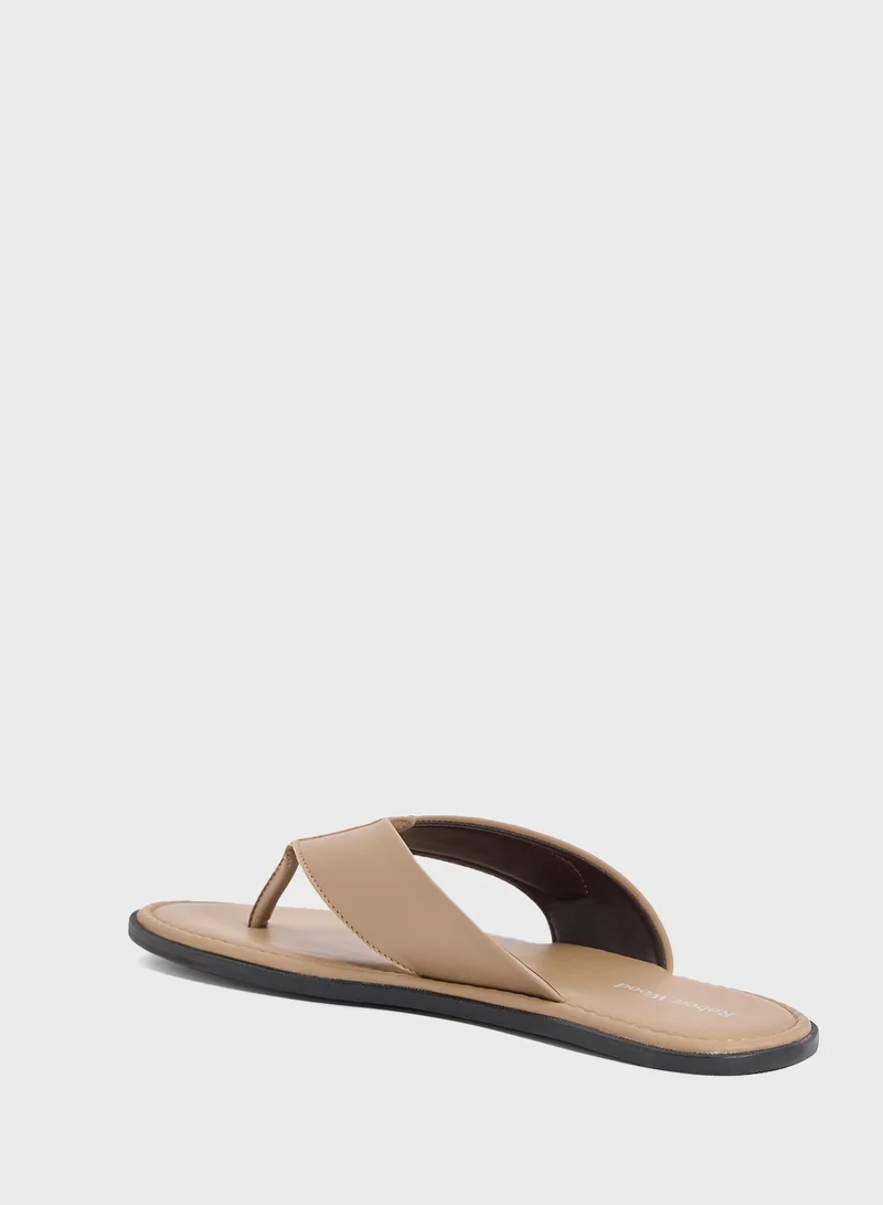 Robert Wood Casual Flip Flops