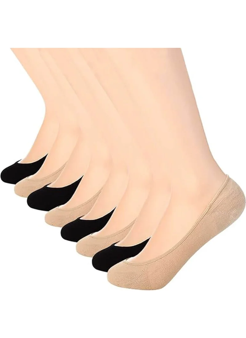 Hepsine Rakip 6 Pack Women's Cotton Thin Mini Invisible Suba Socks