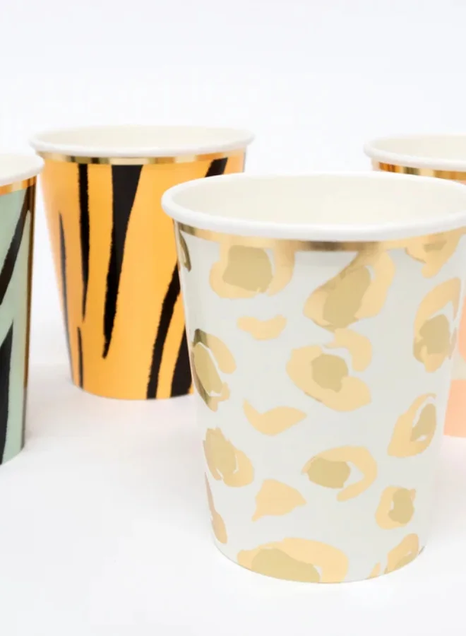 Meri Meri Safari Animal Print Cups