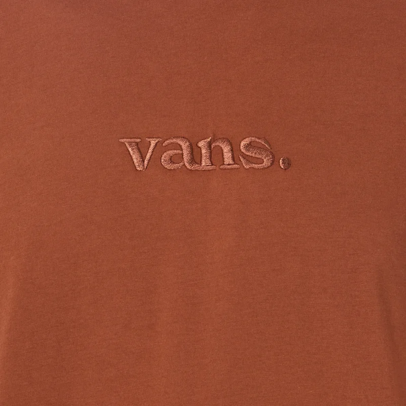 VANS Brown Men's Logo T-Shirt for Men | Best Price UAE
