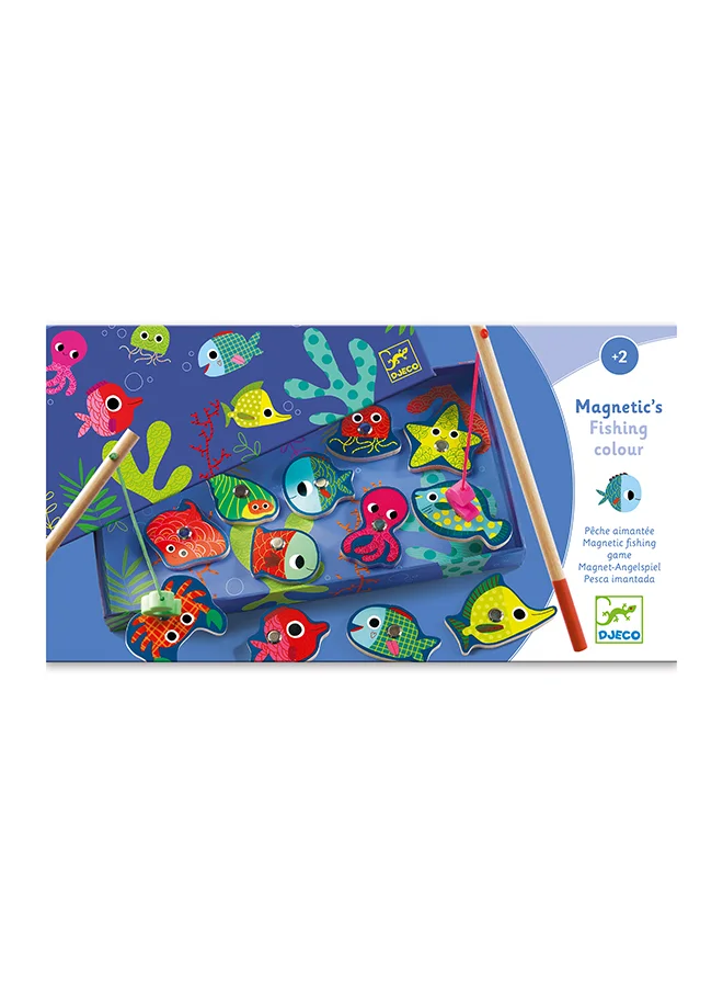 DJECO Wooden Magnetic Fishing Game