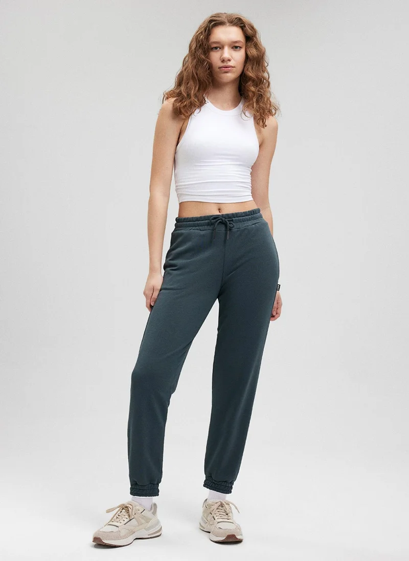 MAVI Green Basic Sweatpants