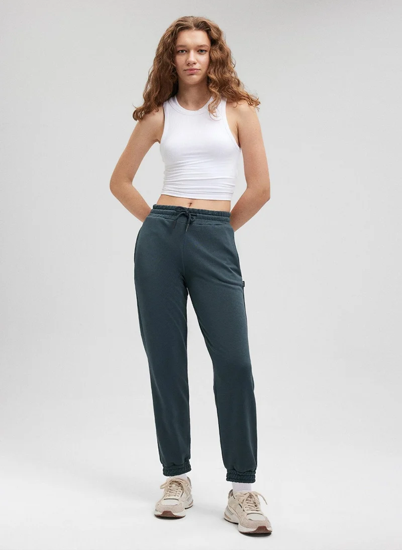 MAVI Green Basic Sweatpants