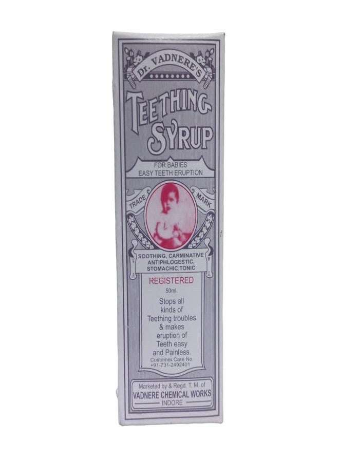 Clensta Teething Syrup – Natural Relief for Teething Babies | 50ml, Pack of 1 - Image 1