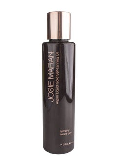 josie maran Josie Maran Argan Liquid Gold Self-Tanning Oil (Full (4.3 fl. oz/129 mL), Vanilla Apricot (mitt not included)) 