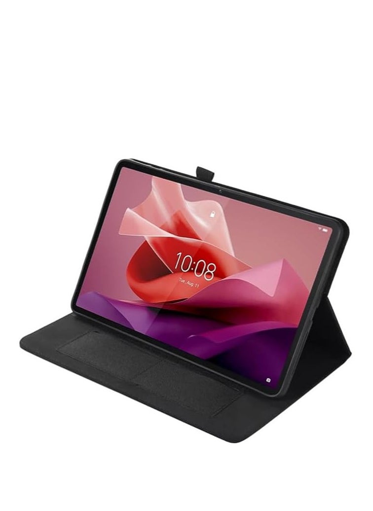 General Case Cover Compatible with Lenovo Tab P12 12.7 inch 2023 (TB-370FU/TB-371FC) TPU Bumper Folding Stand Lenovo Tab P12 12.7 Case with Auto Wake/Sleep  - Image 3