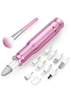 General Professional Manicure Pedicure Kit, Electric Nail Drill Set with LED Display, 25000RPM, 11-Piece Attachments Plus 20 Sanding Bands, Nail Grinder Tool for Women Men Baby Pets, with Dust Brush  - Image 1