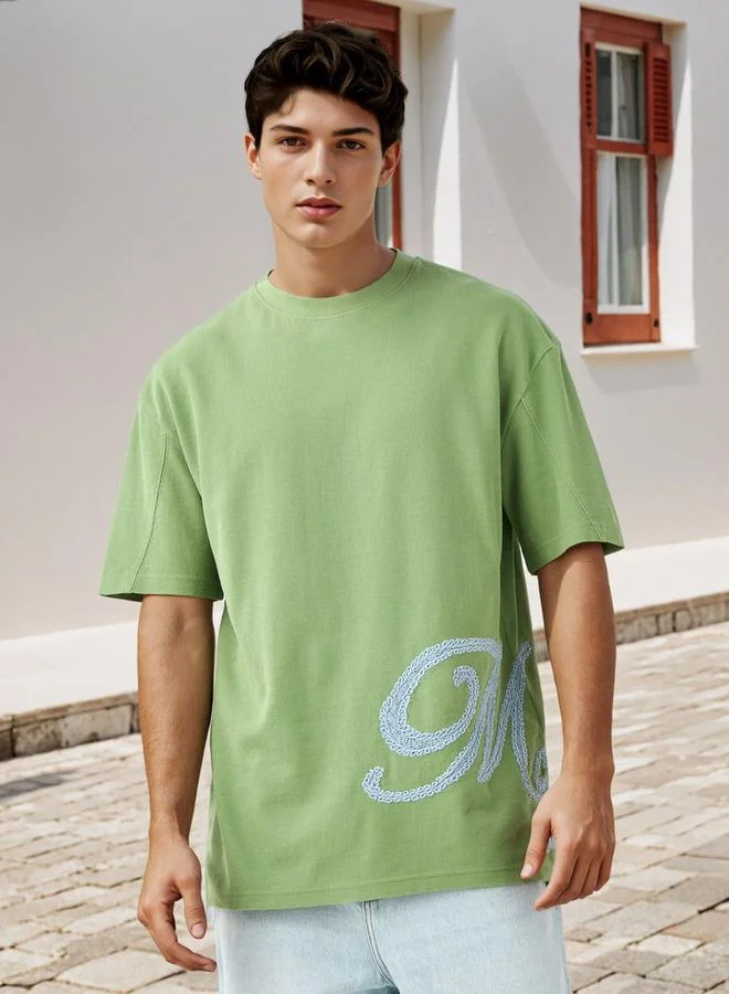 Lee Cooper Lee Cooper Side Embroidered T-shirt