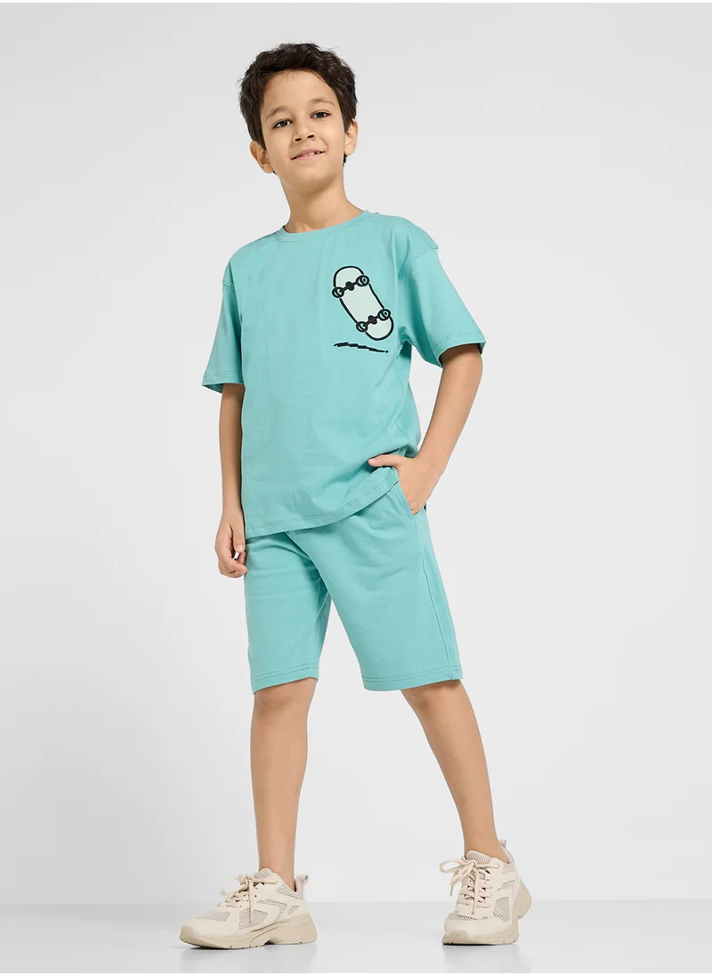 ريبلز مع نمشي BOYS 2PCS SET