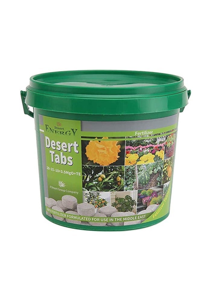 Desert Energy NPK Fertilizer Tabs 20-15-10+3.5 MgO+TE - 1 Kg for Garden Care - Image 1