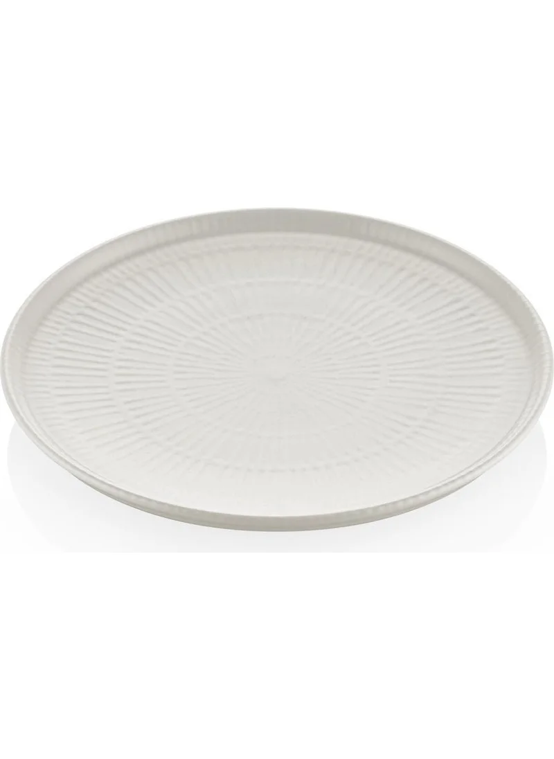 The Mia Noon Cake Plate Set of 6 Cream 19 cm