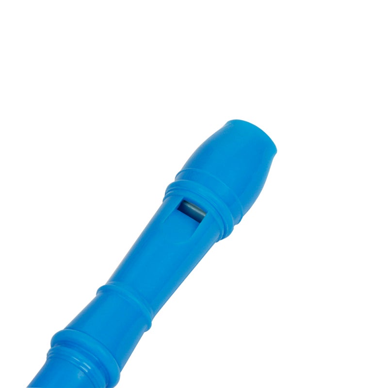 Soprano Recorder ABS Material Blue Easy Play - Durable Lightweight With Fingering Chart for Kids Beginners - Image 4