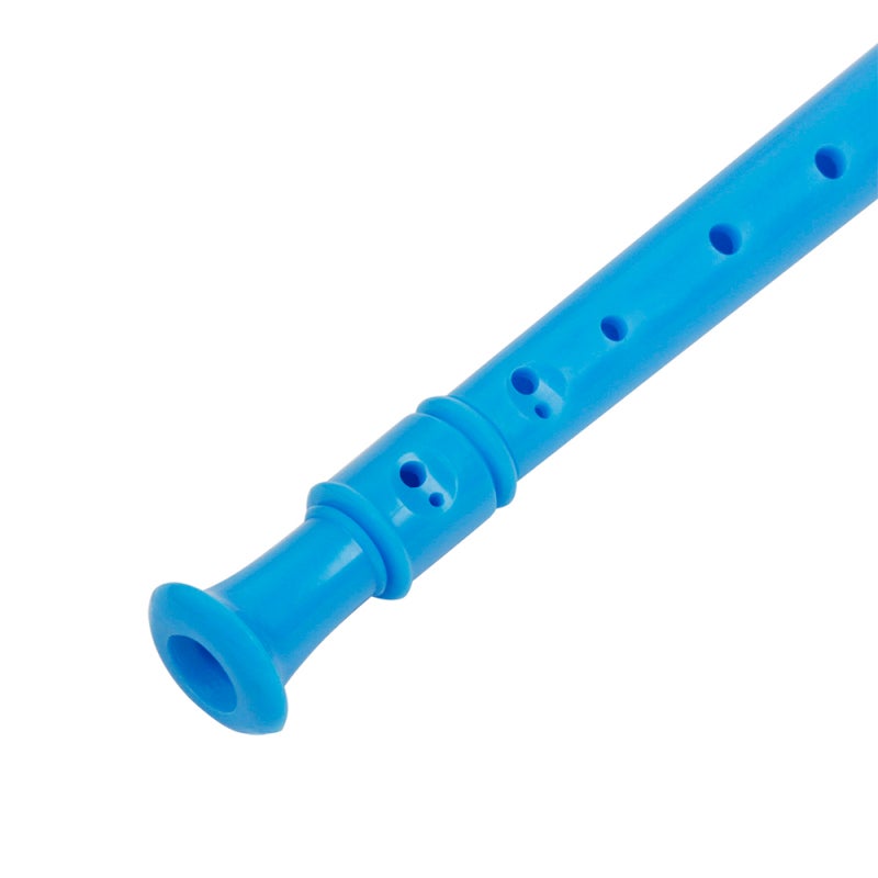 Soprano Recorder ABS Material Blue Easy Play - Durable Lightweight With Fingering Chart for Kids Beginners - Image 3