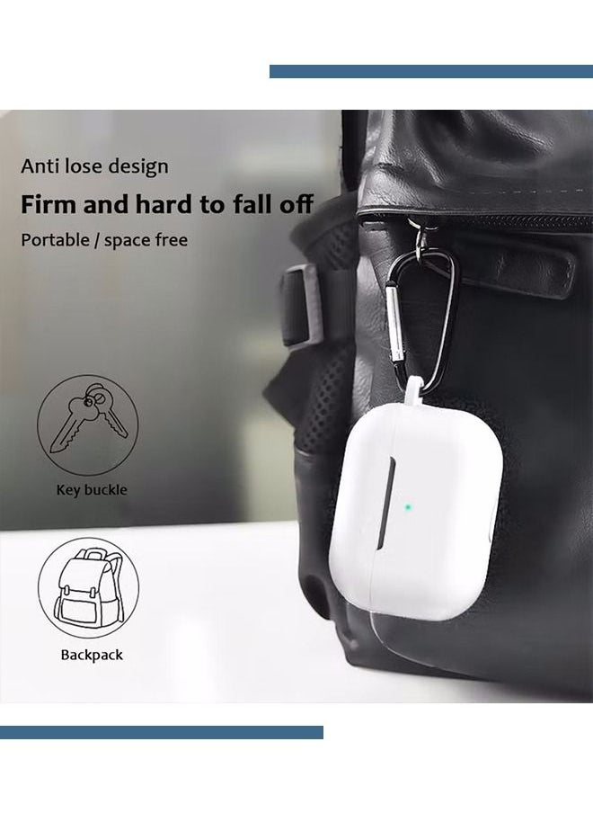 Generic - Airpods 3 headphone cases, 5 sets of Airpods professional headphone case accessories, silicone anti drop cover/anti loss rope/ear loop/storage box/watch buckle - Image 1