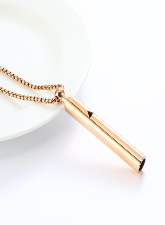 AD ADASTONE Breathing Necklace for Anxiety Relief Breathlink Anti Smoking Necklace Stop Smoking Aids Quit Vaping Tools for Smoking Cessation Fum Vaporless Inhaler for Natural Calm Stress Relief - Image 1