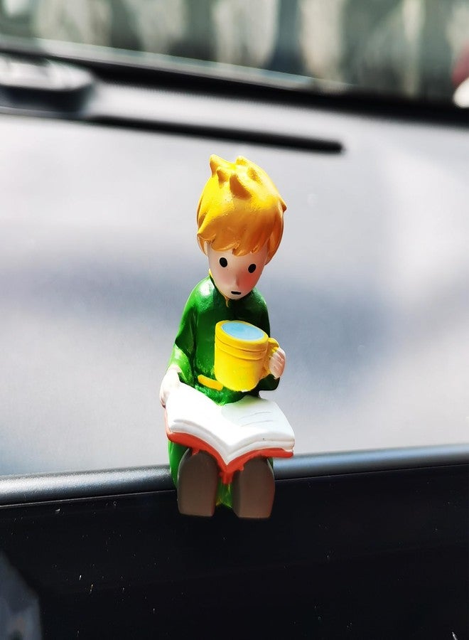 ITUBLE Cute Prince Action Figures Statue Decorations for Car Dashboard Accessories Interior Women Men Mini Car Dash Board Windows Rearview Mirrors Auto Display Ornaments Birthday Cake Toppers Decoration - Image 2