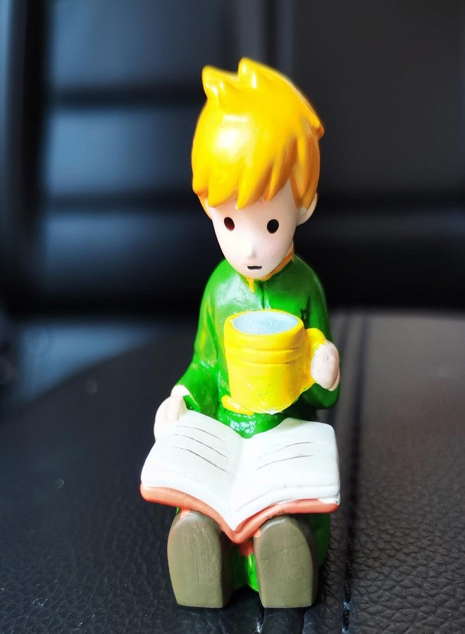 ITUBLE Cute Prince Action Figures Statue Decorations for Car Dashboard Accessories Interior Women Men Mini Car Dash Board Windows Rearview Mirrors Auto Display Ornaments Birthday Cake Toppers Decoration - Image 3