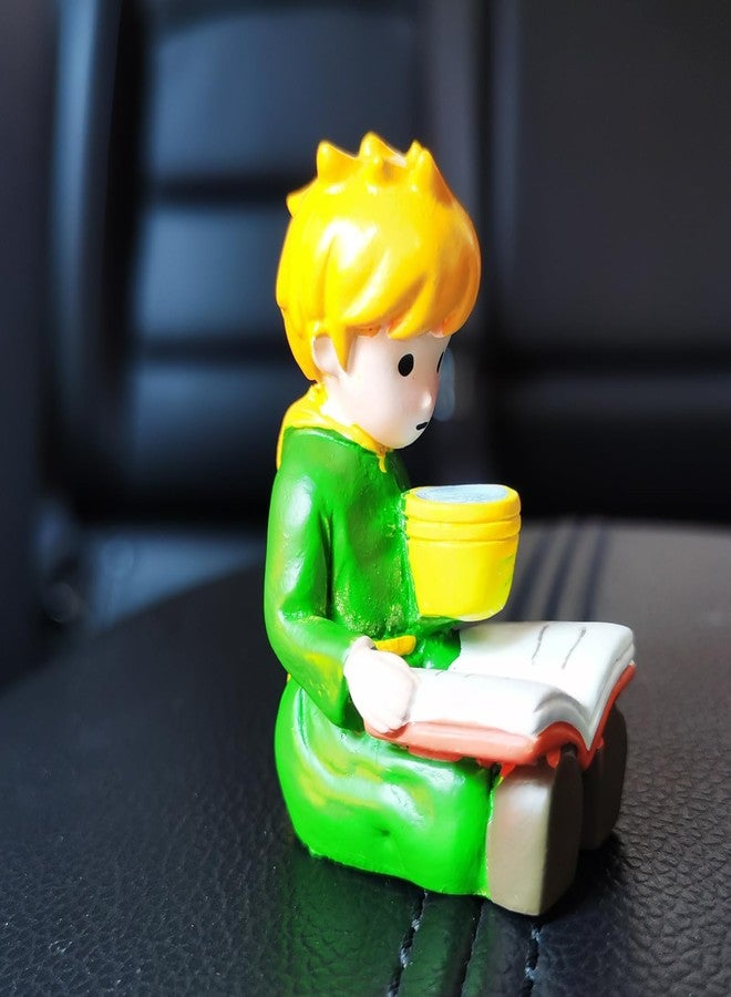 ITUBLE Cute Prince Action Figures Statue Decorations for Car Dashboard Accessories Interior Women Men Mini Car Dash Board Windows Rearview Mirrors Auto Display Ornaments Birthday Cake Toppers Decoration - Image 4