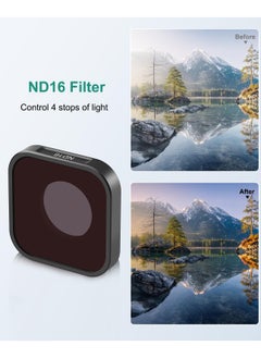 SYOSI Action Camera ND8 ND16 ND32 Lens Filter, Compatible for GoPro Hero12 Hero11 Hero10 Hero 9 Black, Multi Coated HD Optical Glass/Ultra Slim Aluminum Frame for GoPro Accessories  - Image 5
