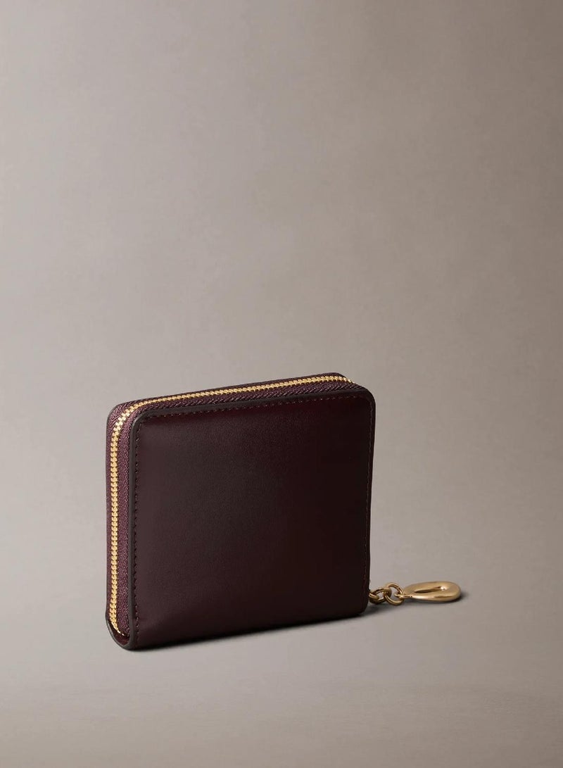 CALVIN KLEIN Leather Zip Wallet - Image 2