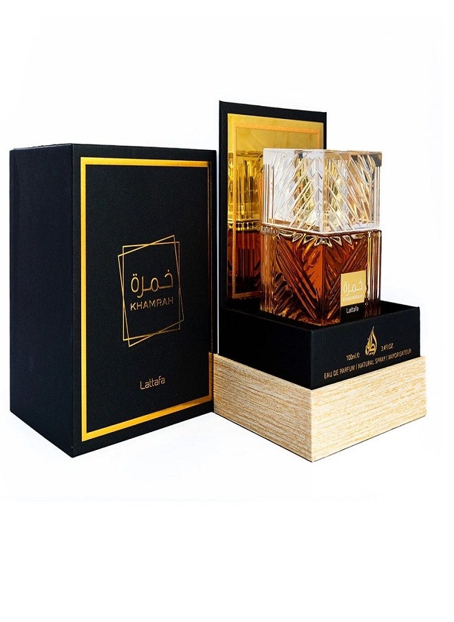 Lattafa - KHAMRAH  EAU DE PARFUM 100ML - Image 1