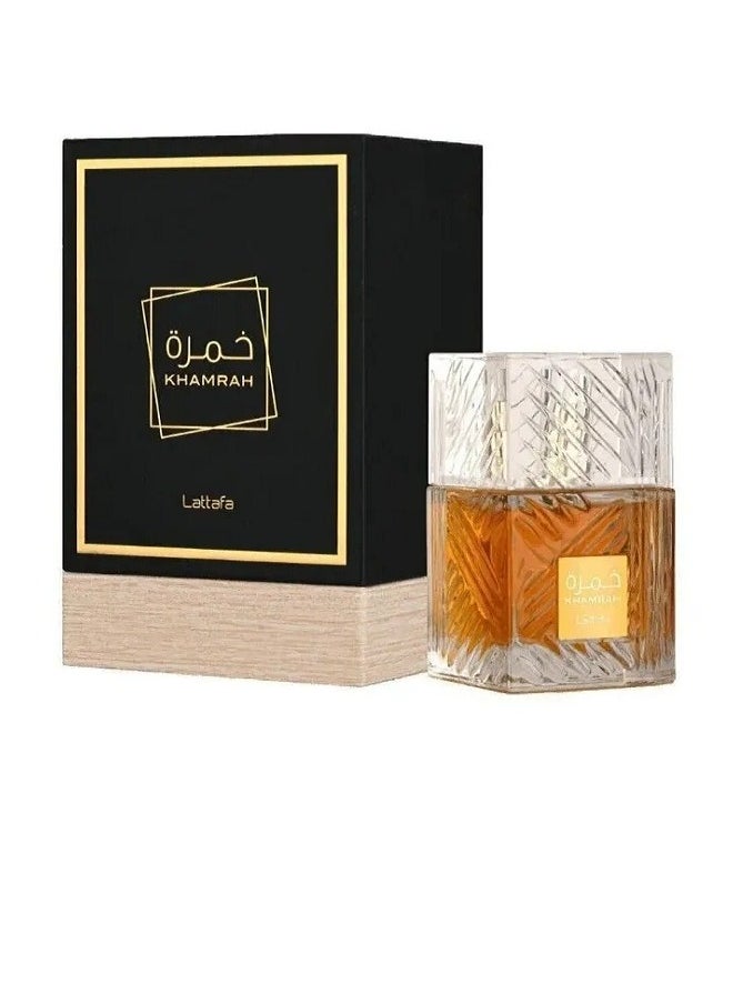 Lattafa - KHAMRAH  EAU DE PARFUM 100ML - Image 1