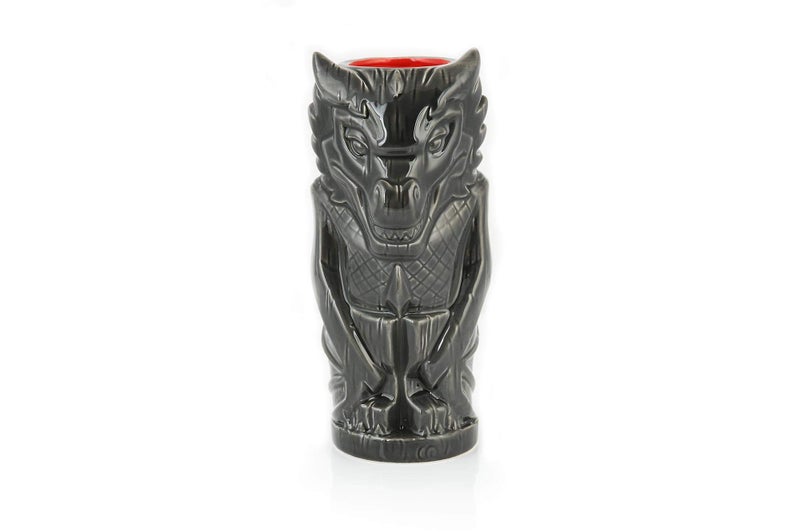 Geeki Tikis Game Of Thrones Drogon the Dragon Mug  Official Game Of Thrones Tiki Style Ceramic Cup  Holds 20 Ounces
