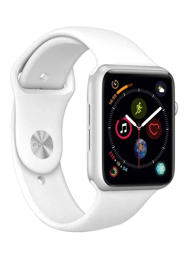 NIBEMINENT Icon Replacement Band For Apple Watch 42/44mm White  - Image 1