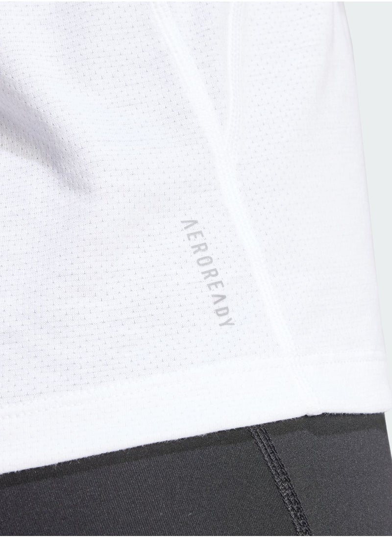 Adidas 3 Stripes Own The Run T-Shirt  - Image 4