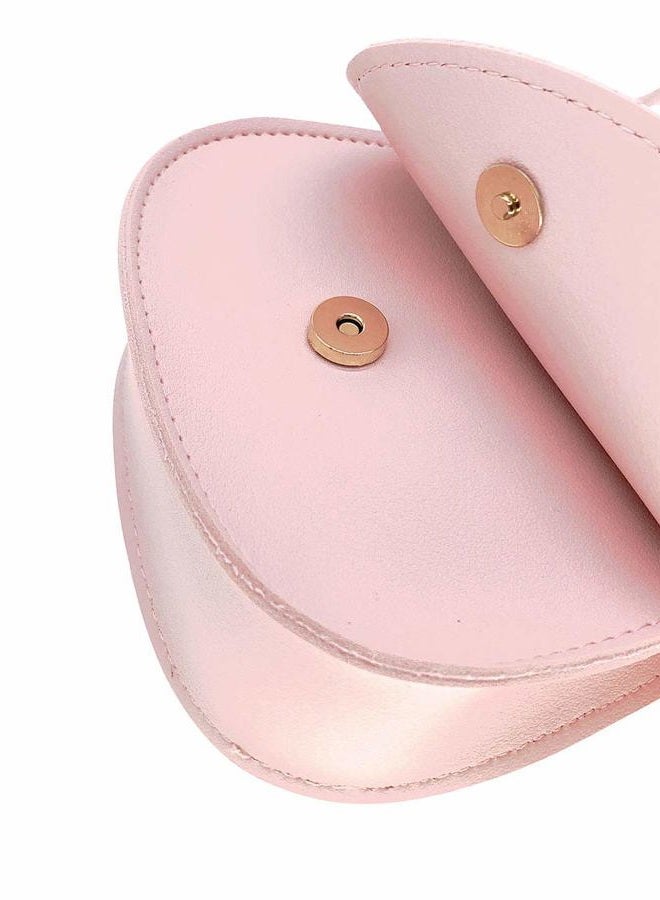 xperry Little Girls Toddlers Mini Crossbody Shoulder Bag Coin Purse with Cute Mouse Ear Bowknot, Pink, One Size - Image 5
