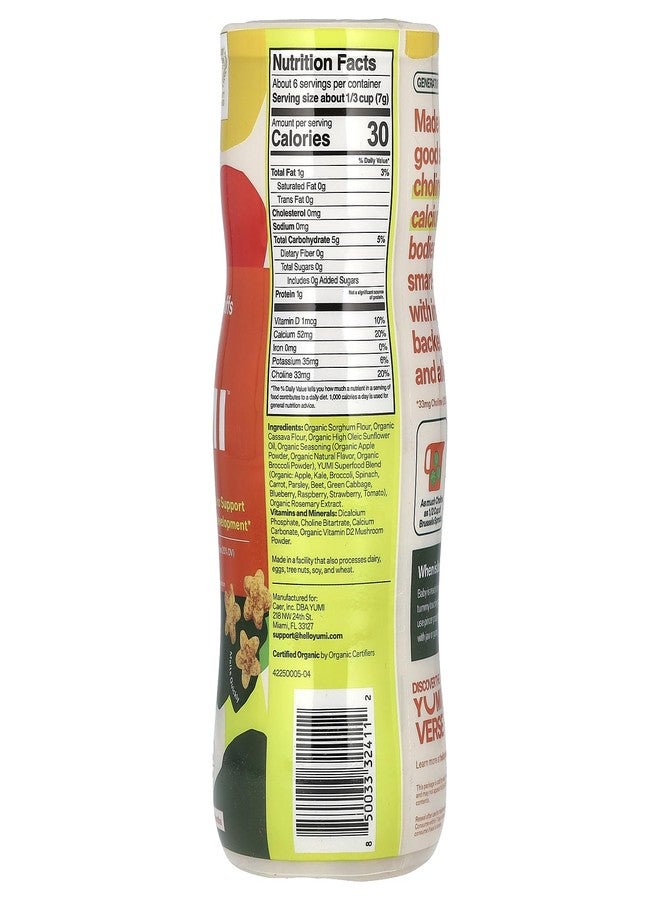 Yumi Puffs Apple Broccoli 1.5 OZ - Image 2