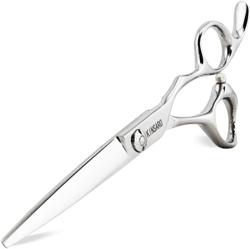 KINSARO 6" Professional Hair Scissors - 440C Cutting Shears with Convex Edge - Image 1
