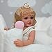 KOKOMANDY 22 Inch Reborn Baby Dolls Full Body Silicone Vinyl That Look Real Alive Doll Lifelike Babies Handmade Anatomically Correct Doll Princess Toddler Children Gifts for Girls Age 3 - Image 4
