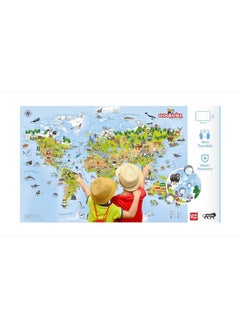 UnikPlay Unikplay - Geografika Educational World Map Board Game  - Image 4