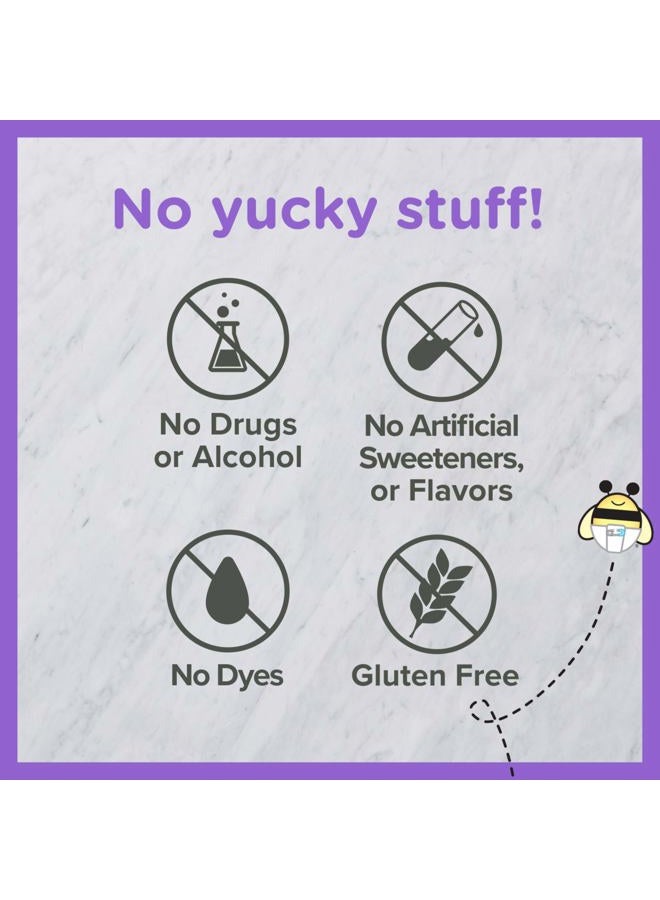 Zarbee's Baby Cough Syrup + Immune with Organic Agave + Zinc; Natural Grape Flavor; for Babies 6+ Months, 2 Fl Oz(Pack of 1) - Image 4