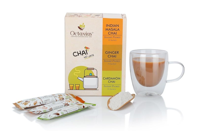 Octavius Assorted Ready Tea 3 in 1 Variant | Perfect for Work, Travel Or Home | Economy Pack - 50 Sachets - Image 2