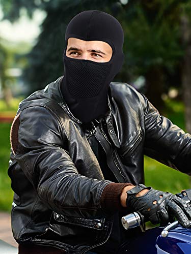 Blulu 4 Pcs Balaclava Ski Mask Full Face Cover Mask for Men Women Outdoor Sport Windproof Breathable Sun Protection BalaclavaSolid Colors - Image 3