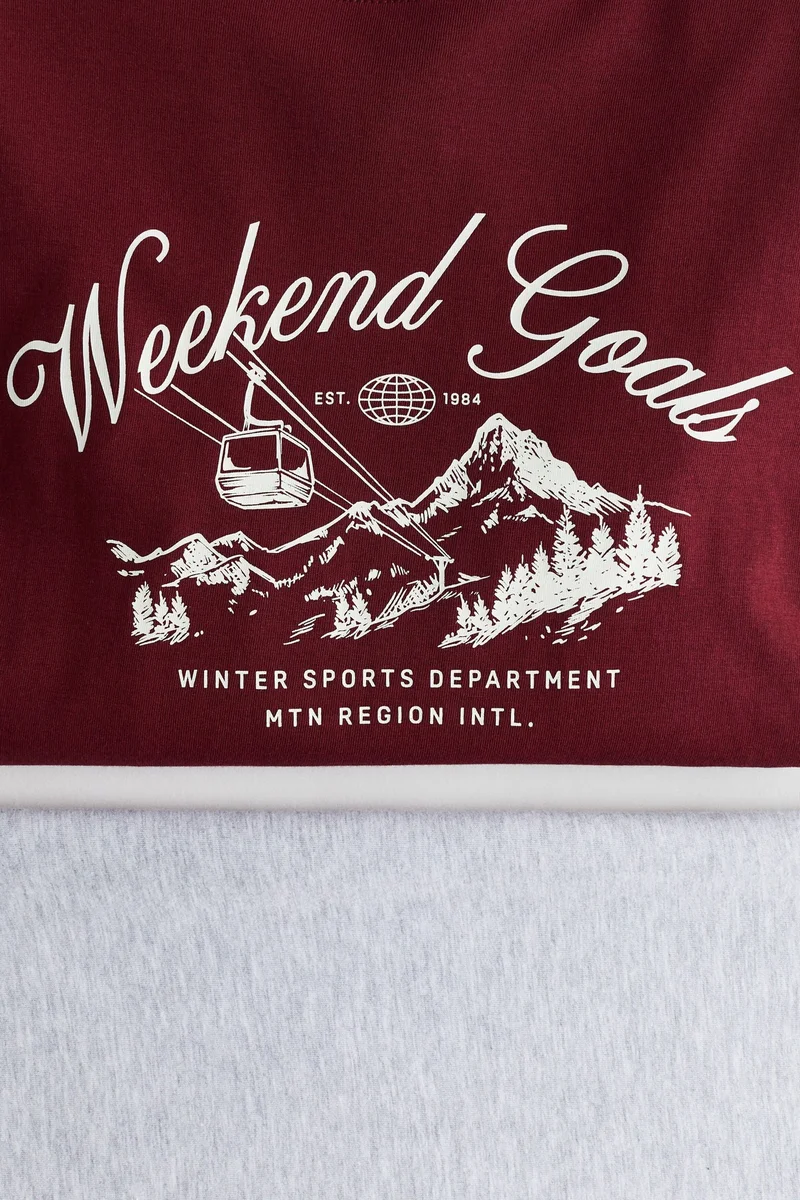 H&M Print-motif cotton pyjamas