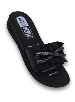 aerosoft Aerostyle Women’s Slippers SPL1034 Black  - Image 1